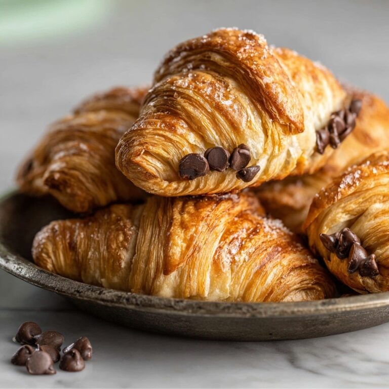 Chocolate Croissant Sheet Pan Baked with Maple, Sea Salt, and Turbinado Sugar Recipe