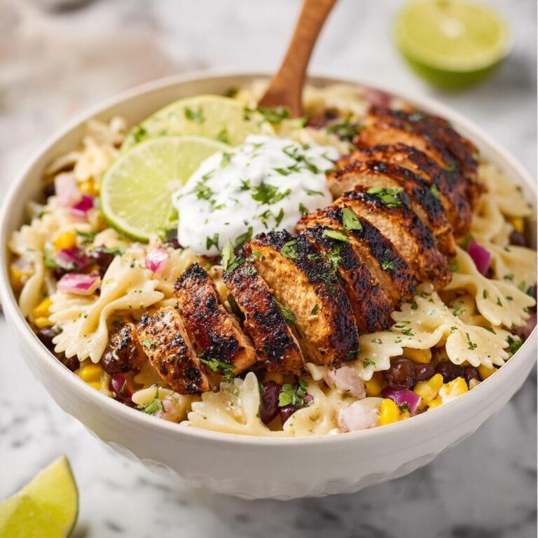 Chicken Enchilada Mexican Pasta Salad Recipe