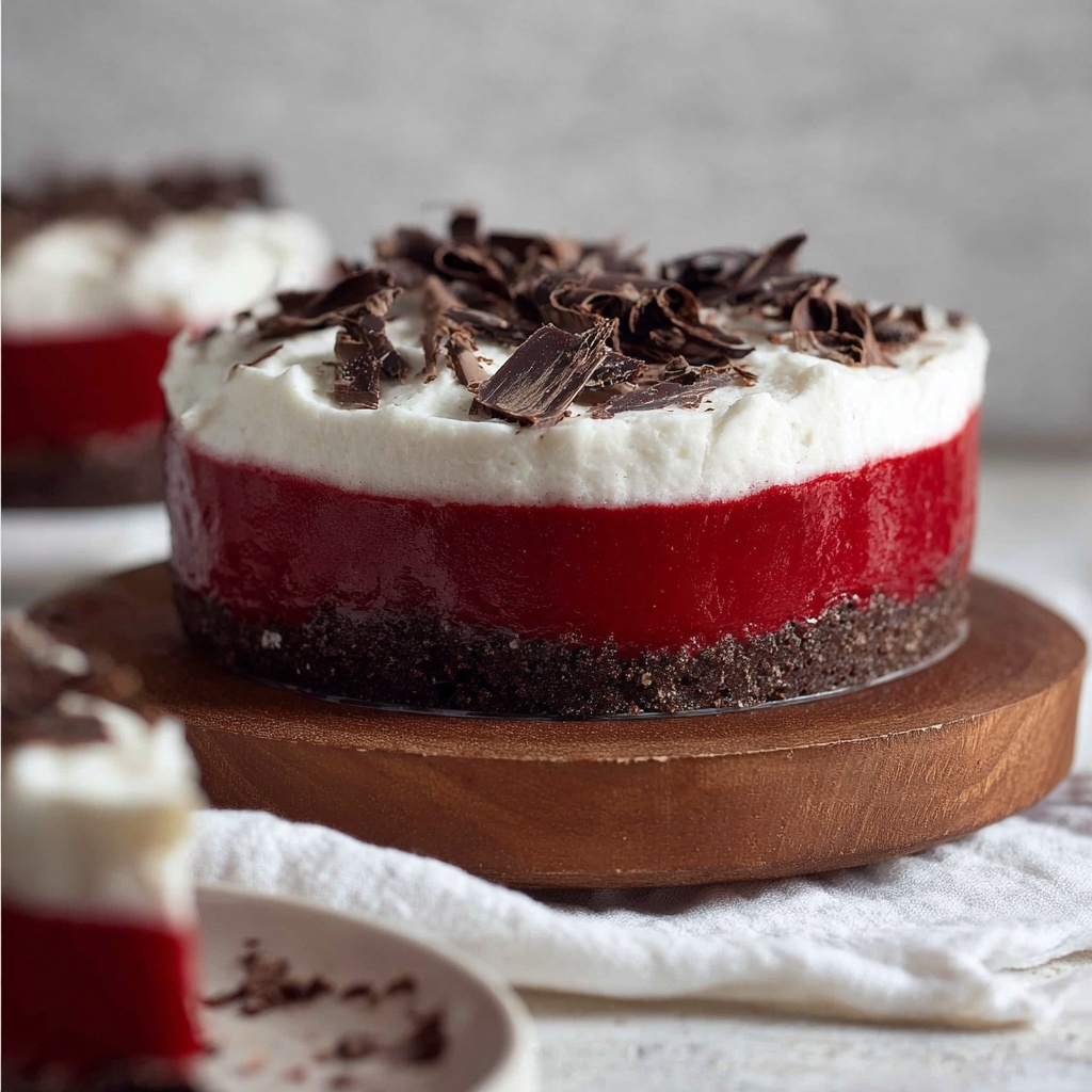 Red Velvet Cheesecake Recipe - Recipe Image