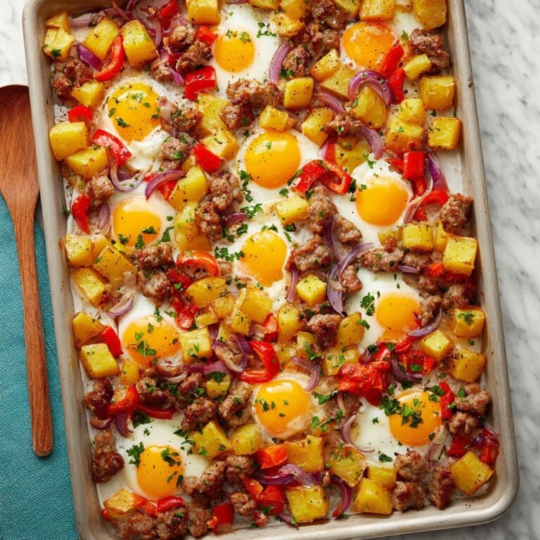 Baked Sausage Breakfast Hash Recipe