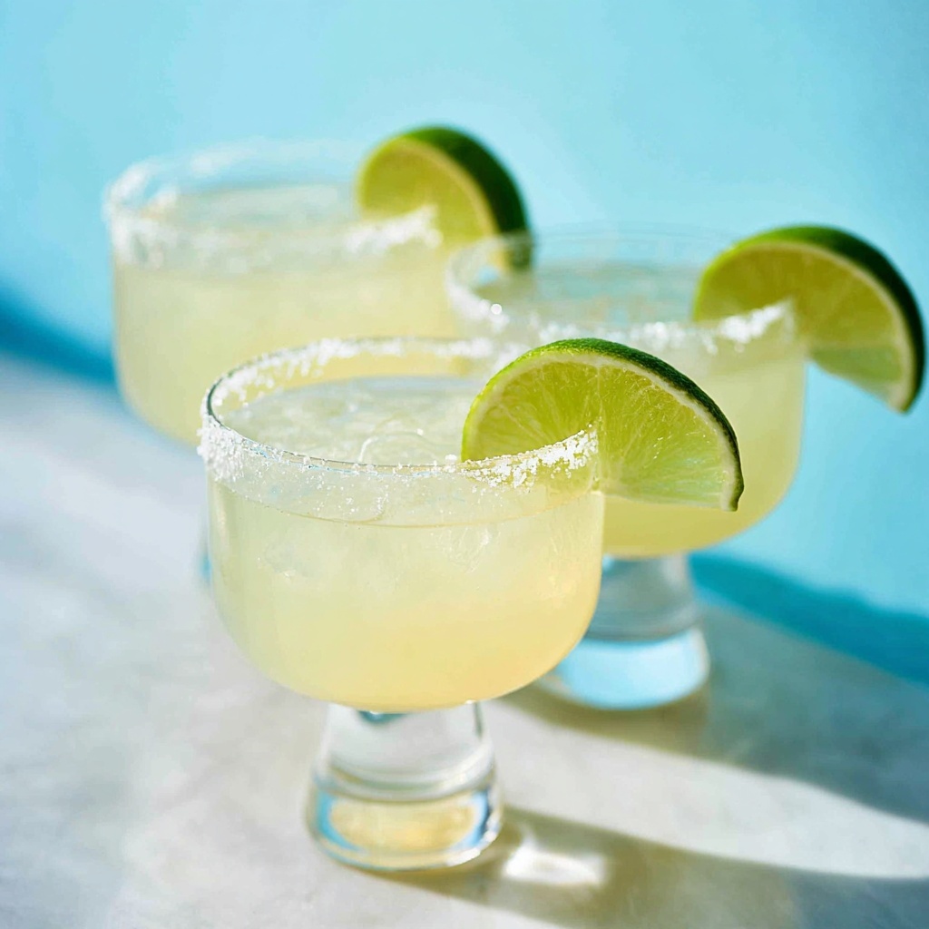 Classic and Skinny Margaritas Recipe - Recipe Image