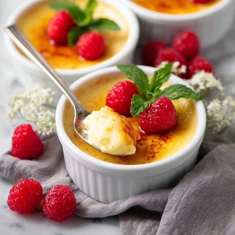 Crème Brûlée (French Vanilla Custard) Recipe