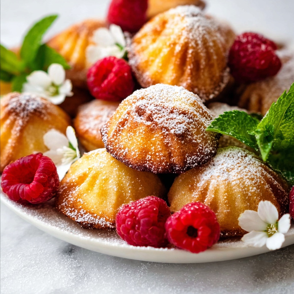 Classic Madeleines with Lemon and Honey Recipe - Recipe Image
