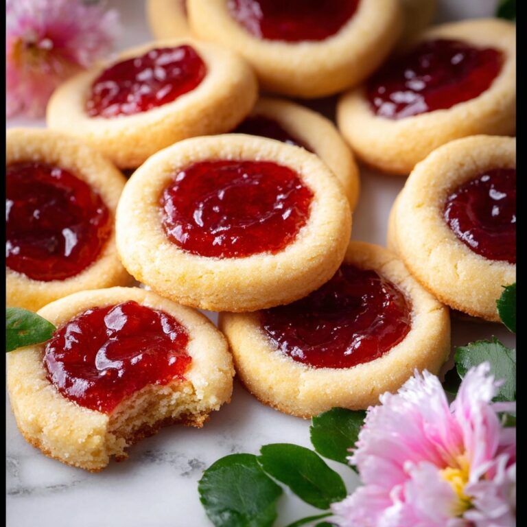 Jam Drops (Thumbprint Cookies) Recipe