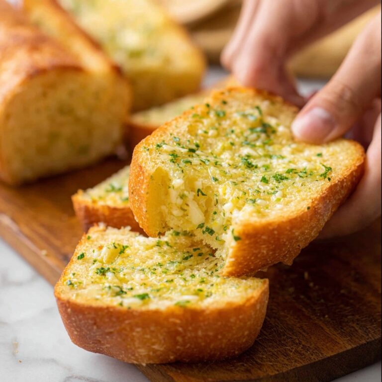 Better-Than-Dominos Garlic Bread Recipe