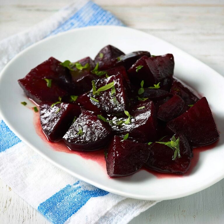 Balsamic Glazed Beetroot Recipe