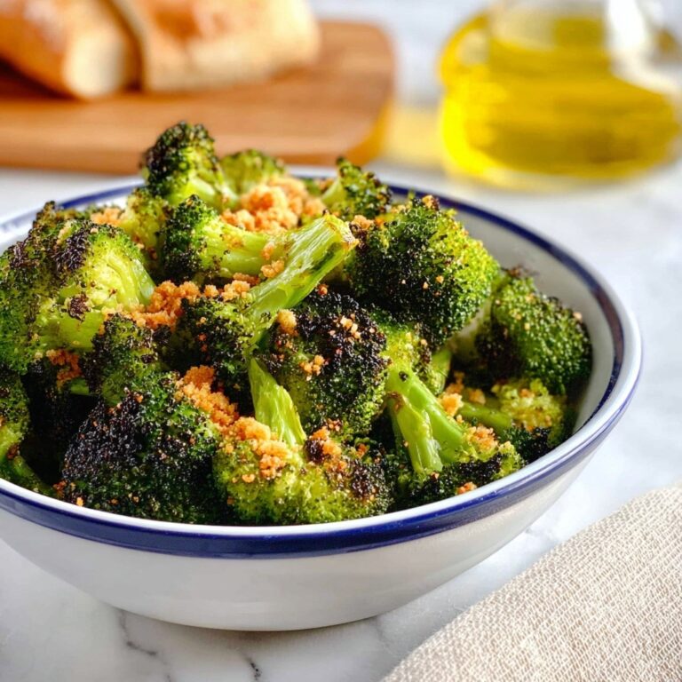 Roasted Broccoli with Toasted Pangritata Recipe