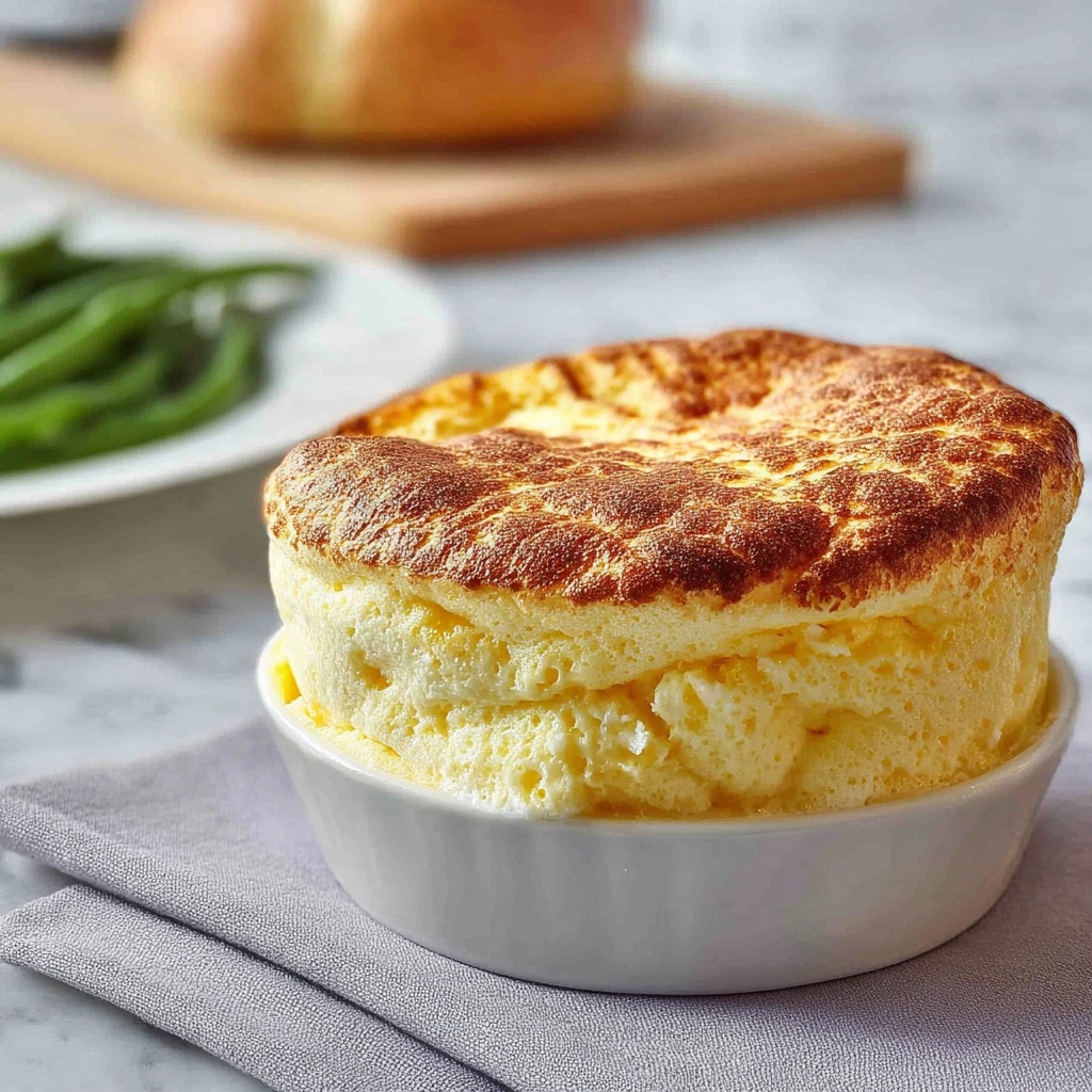 Twice Baked Make-Ahead Cheese Soufflé Recipe - Recipe Image