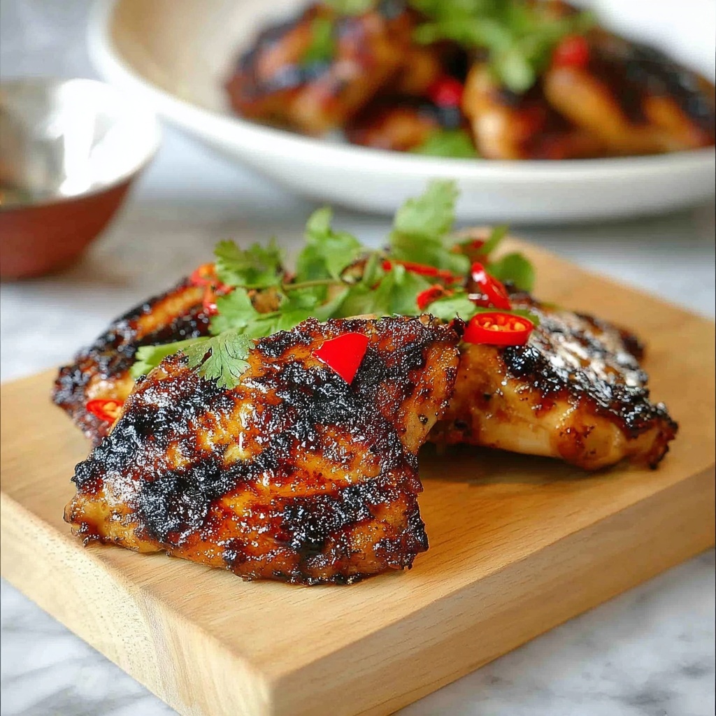 Vietnamese Marinated Chicken Wings Recipe - Recipe Image