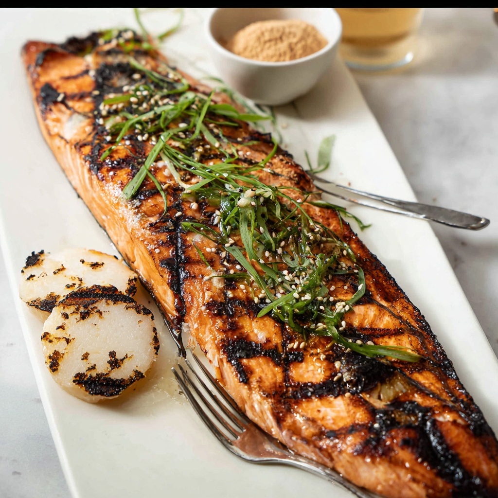 Japanese Miso Salmon Side (BBQ or Bake) Recipe - Recipe Image