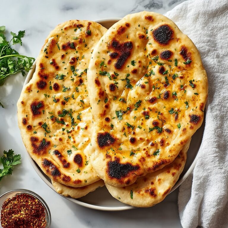 Homemade Garlic Naan Recipe
