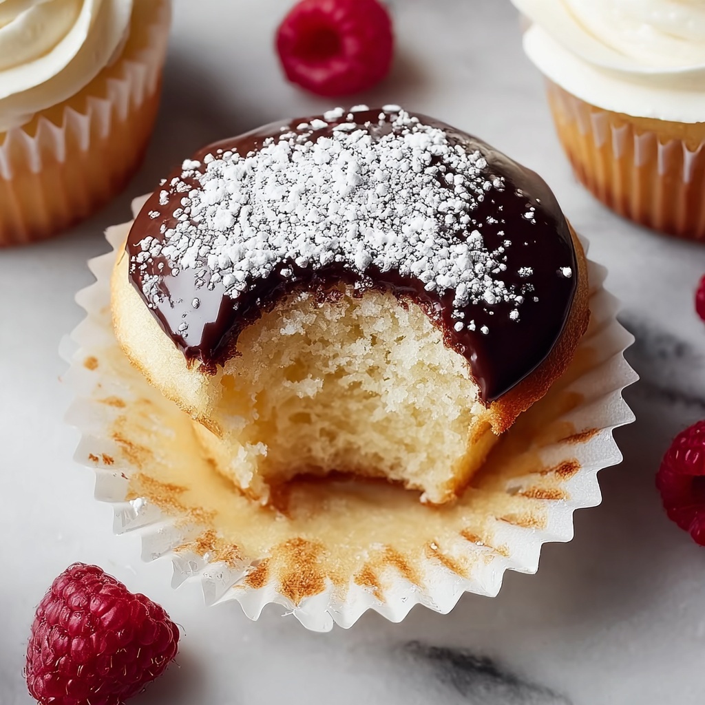 Boston Cream Cupcakes Recipe - Recipe Image