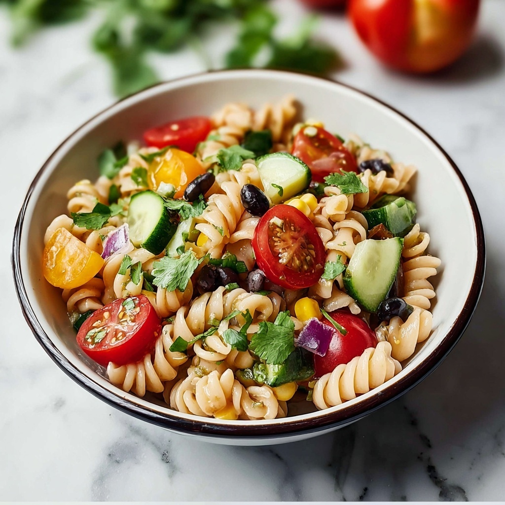 Southwestern Pasta Salad Recipe - Recipe Image