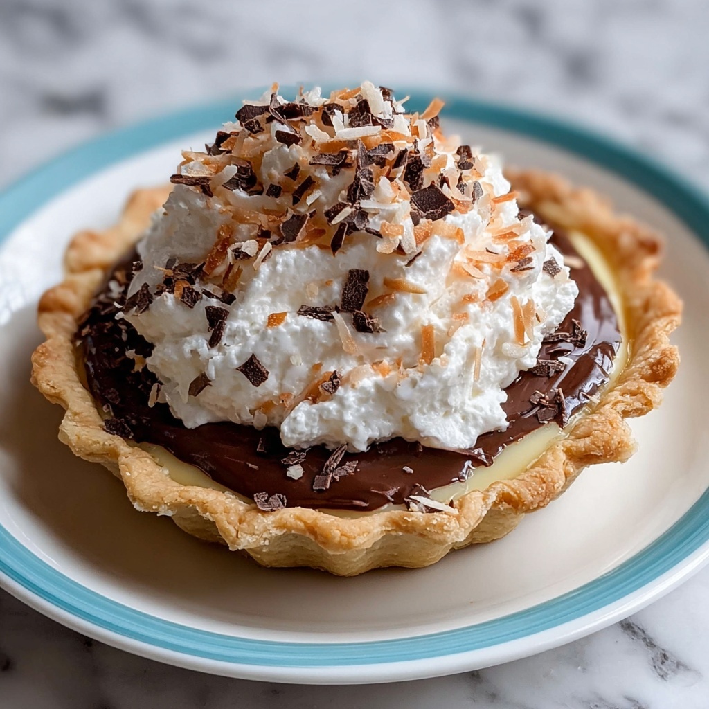 German Chocolate Pie Recipe - Recipe Image