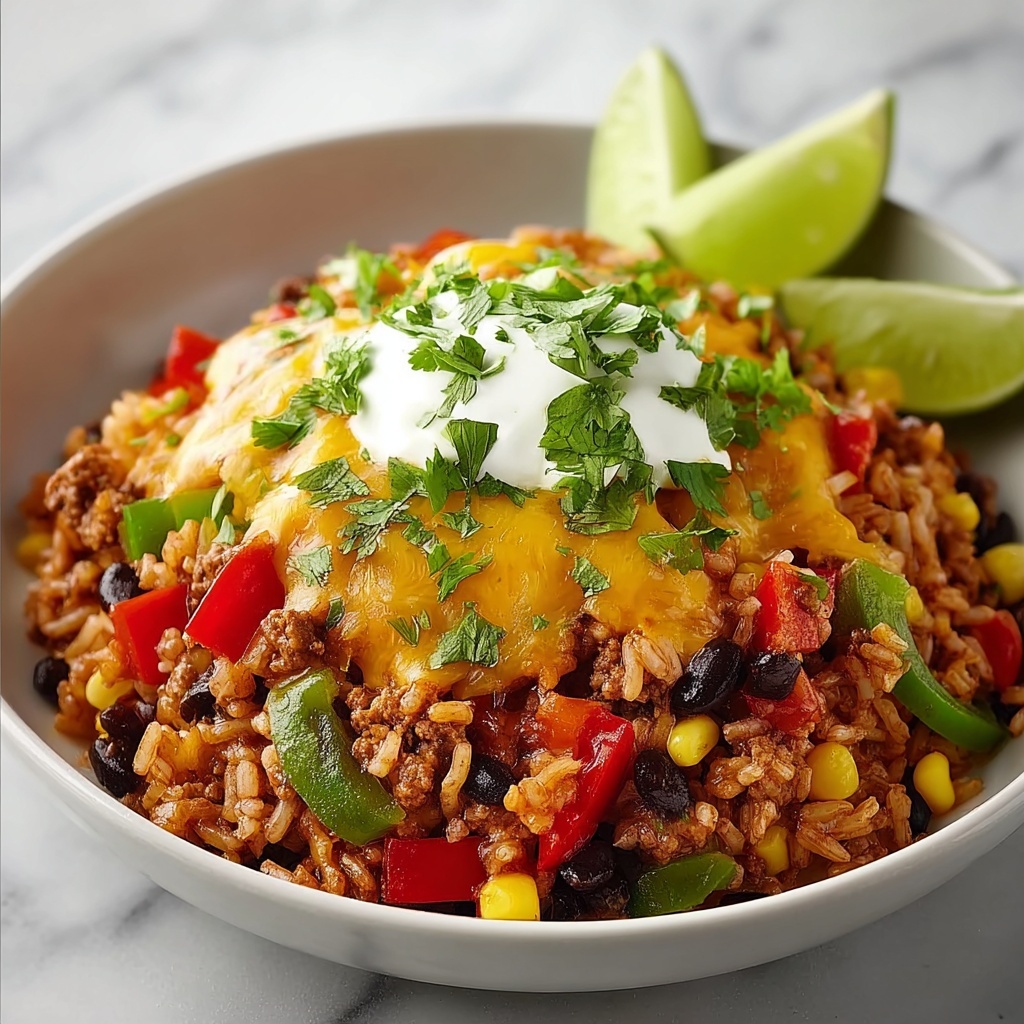 Spicy Mexican Grilled Taco Rice Recipe - Recipe Image