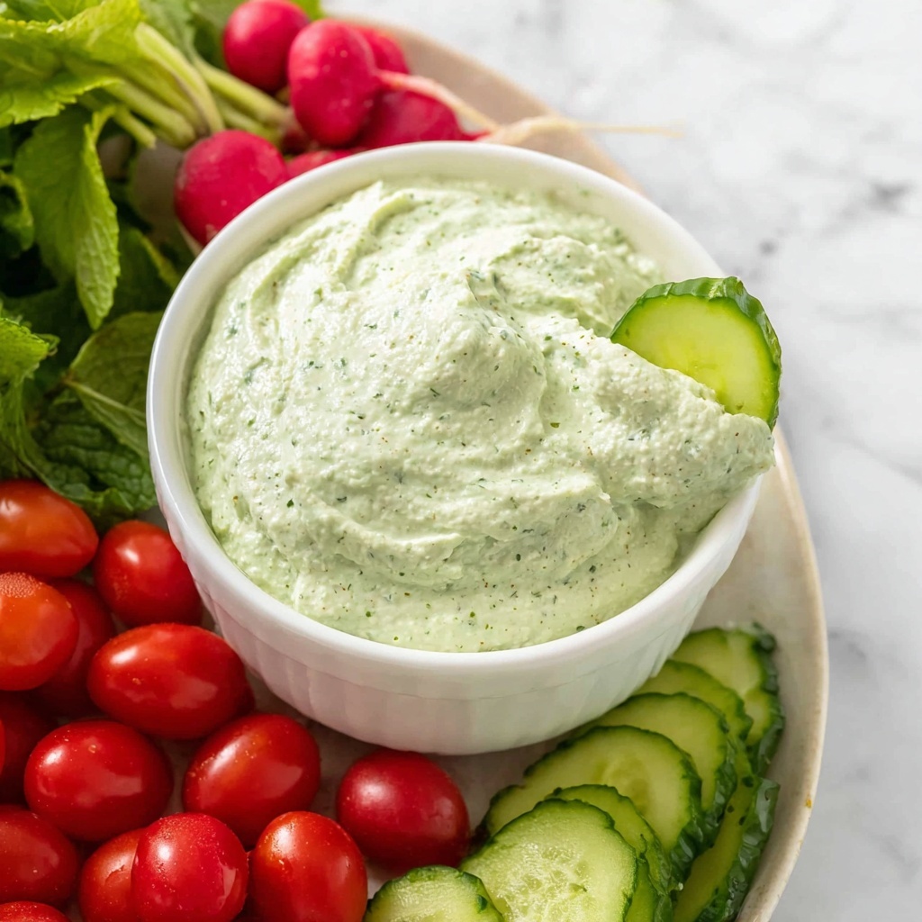 Green Goddess Cottage Cheese Dip Recipe - Recipe Image