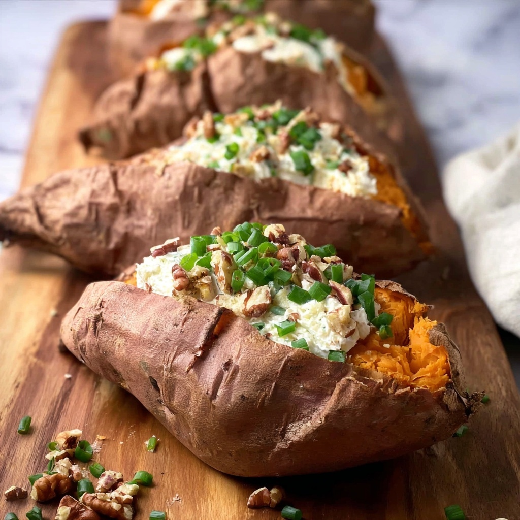 Smoked Sweet Potatoes with Maple Bourbon Butter Recipe - Recipe Image
