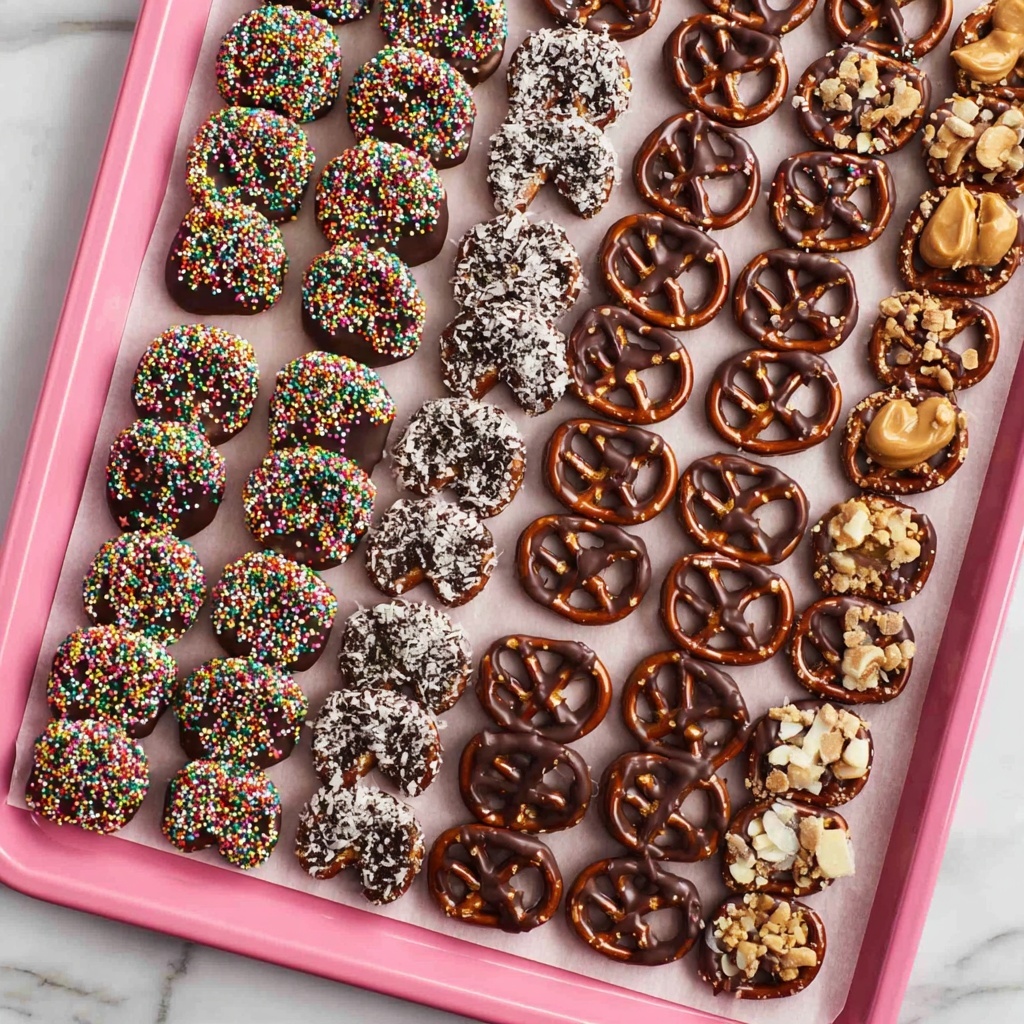 Chocolate Covered Pretzels Recipe - Recipe Image