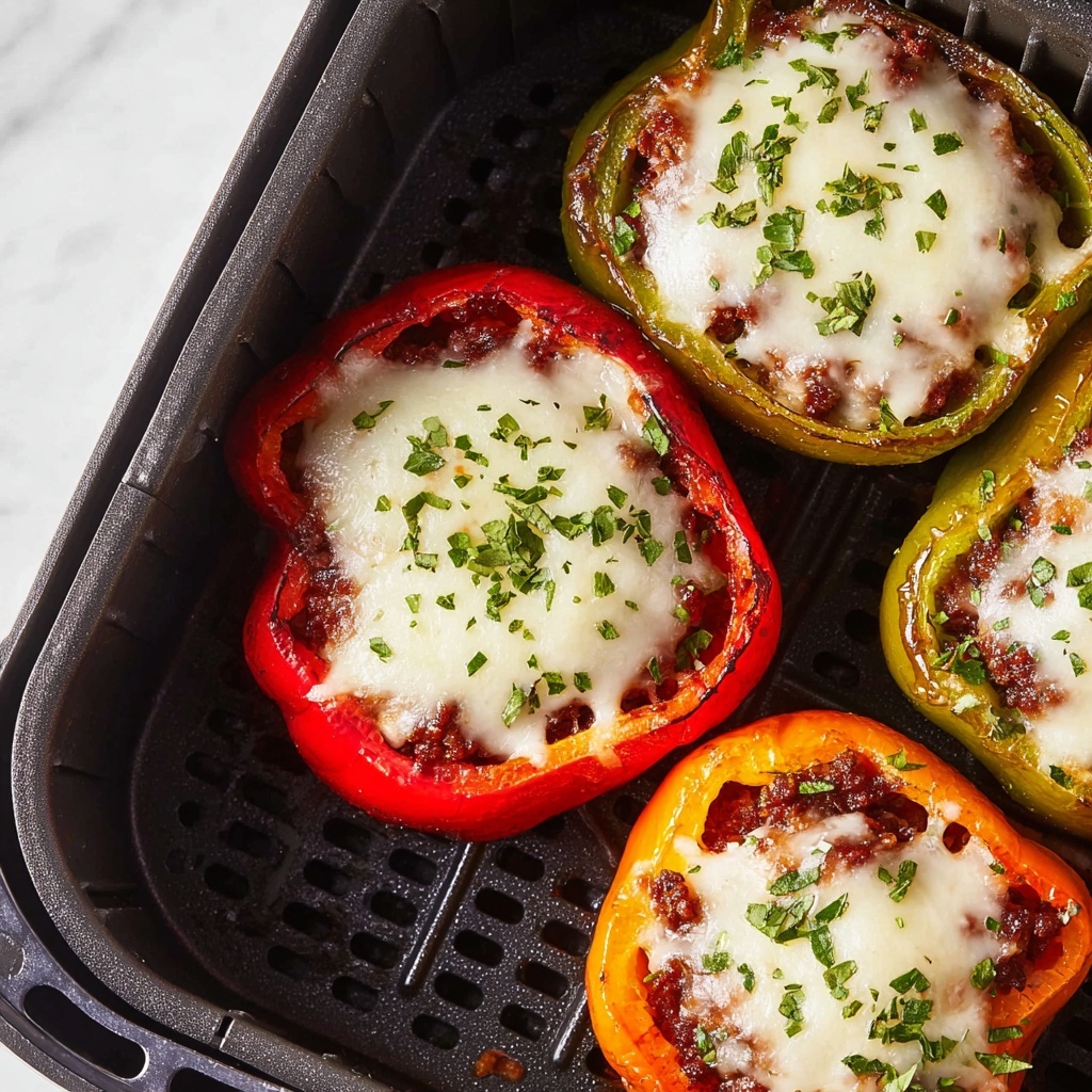 Air Fryer Stuffed Peppers Recipe - Recipe Image