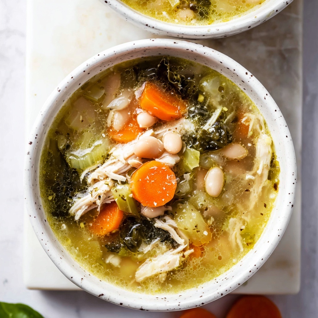 Crockpot Tuscan Chicken Soup Recipe - Recipe Image