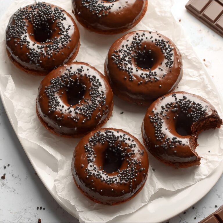 Baked Chocolate Donuts Recipe