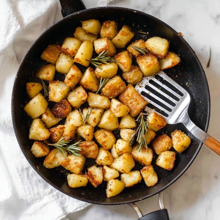 Crispy Garlic Herb Breakfast Potatoes Recipe