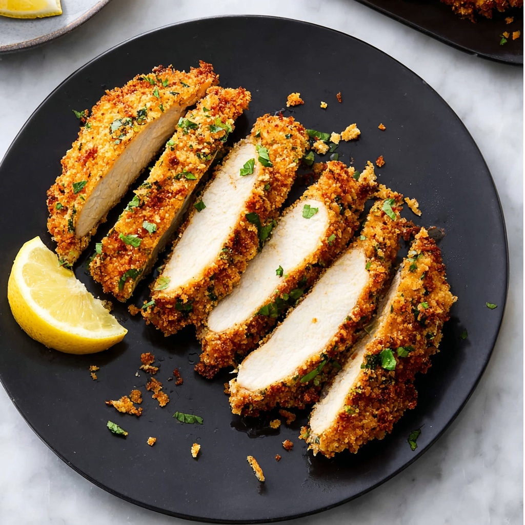 Crispy Baked Panko Chicken Recipe - Recipe Image