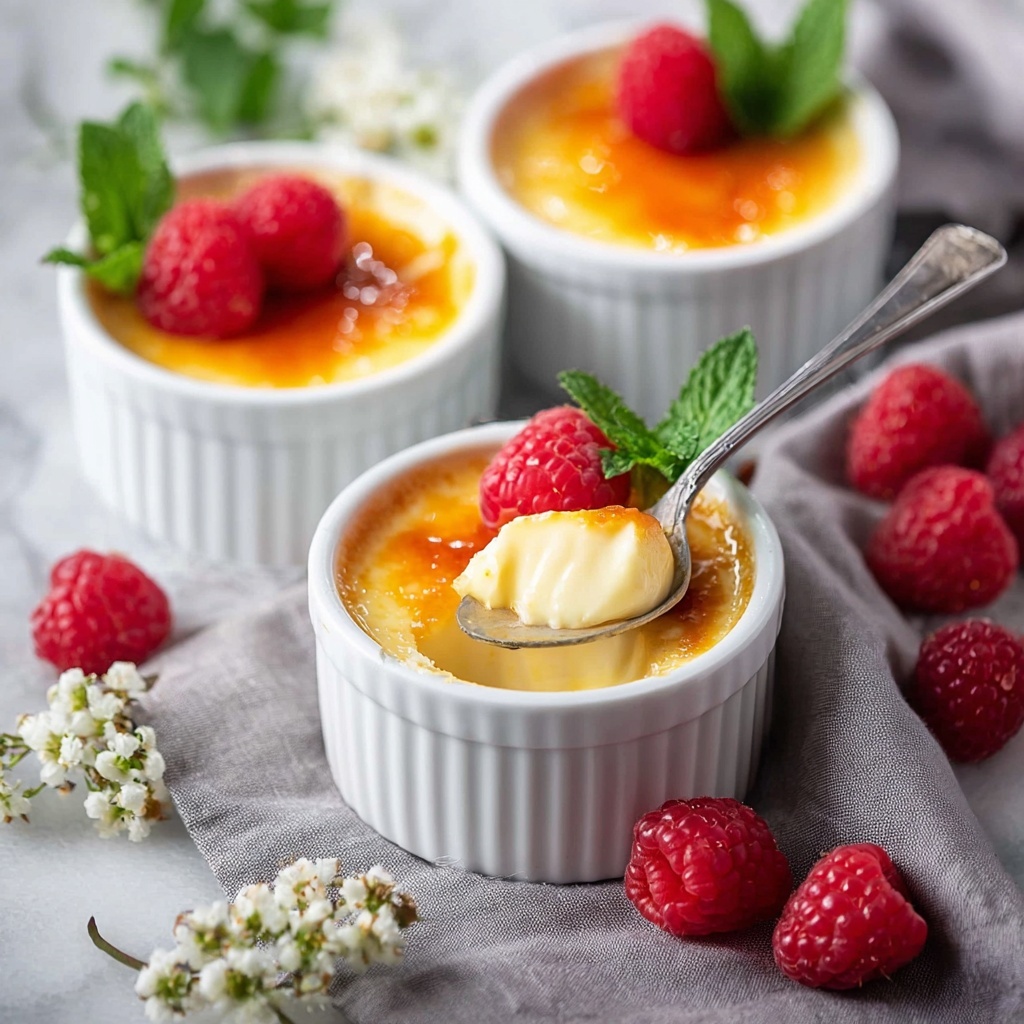 Crème Brûlée (French Vanilla Custard) Recipe - Recipe Image