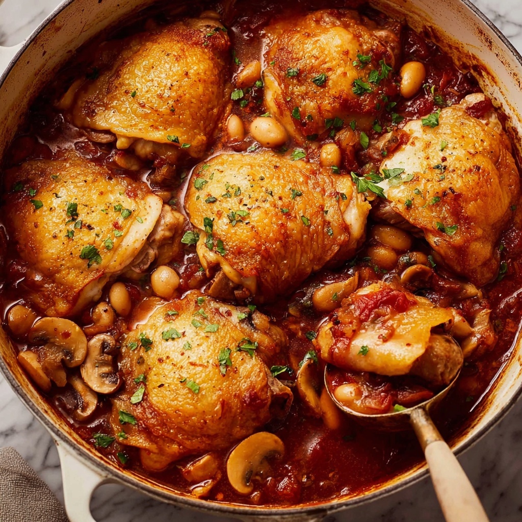 Chicken Tagine with Apricots, Chickpeas, and Spiced Tomato Sauce Recipe - Recipe Image