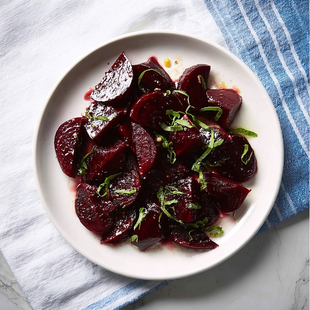 Balsamic Glazed Beetroot Recipe - Recipe Image