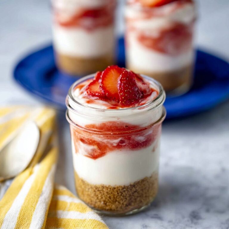 Strawberry Cheesecake Sundae Pots Recipe