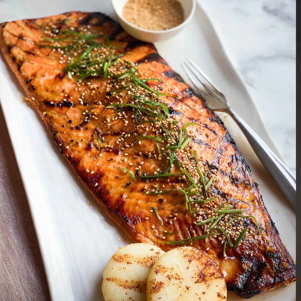 Japanese Miso Salmon Side (BBQ or Bake) Recipe - Recipe Image