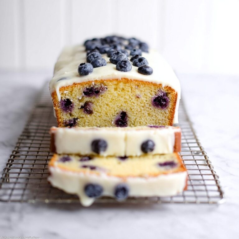Lemon Blueberry Ice Cream Bread Recipe