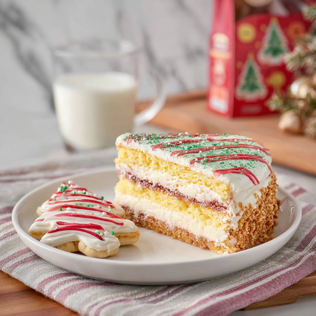 Little Debbie Christmas Tree Cheesecake Recipe - Recipe Image