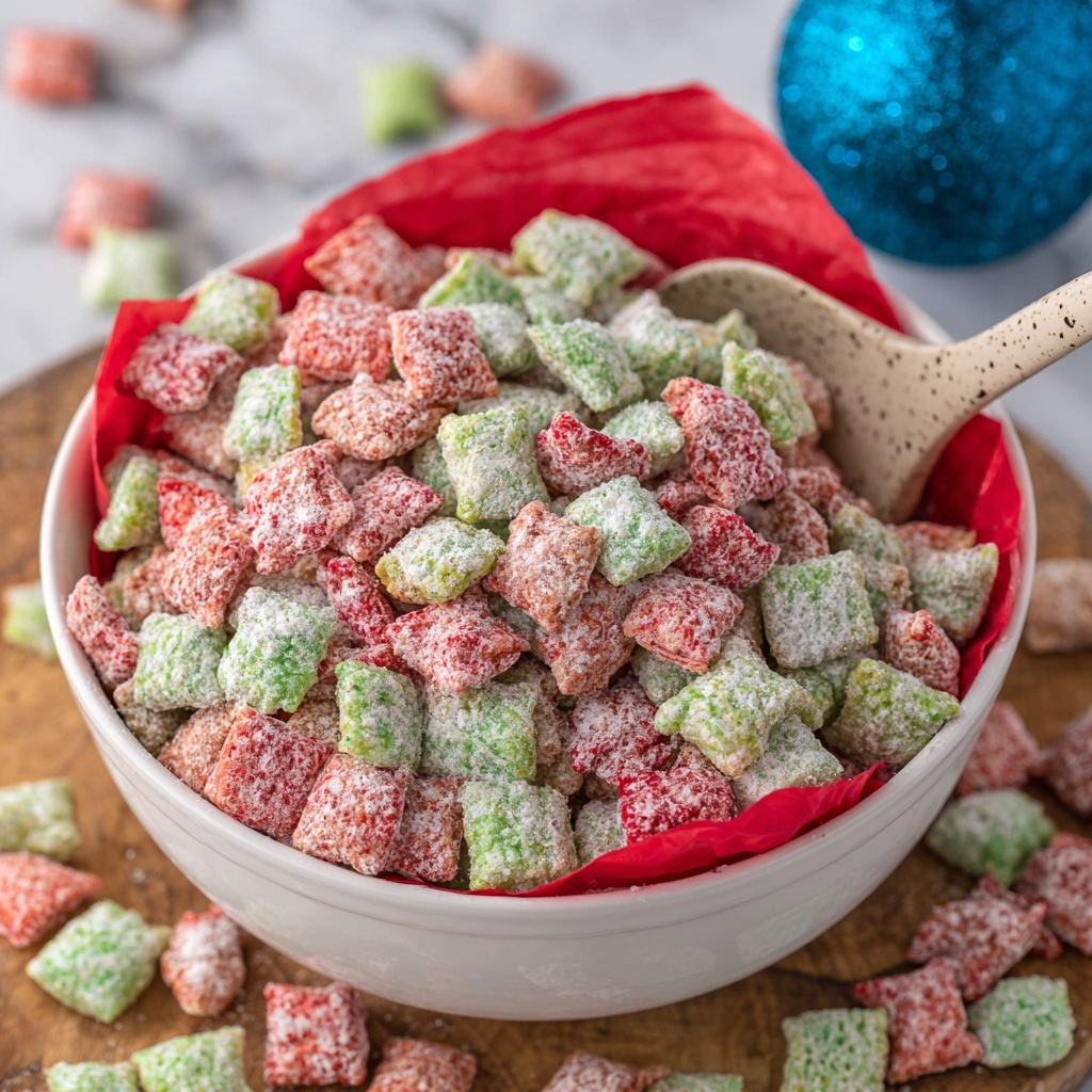 Christmas Puppy Chow Recipe - Recipe Image