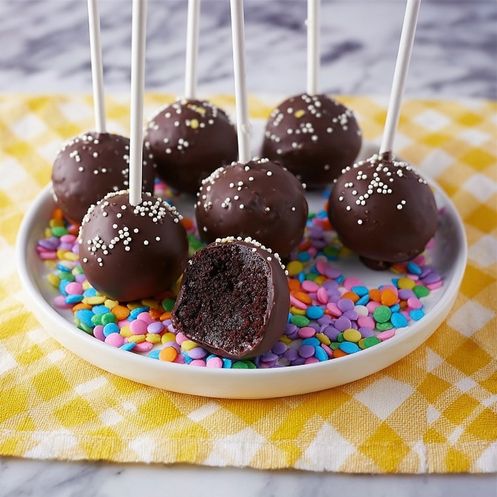 Copycat Starbucks Chocolate Cake Pops Recipe - Recipe Image