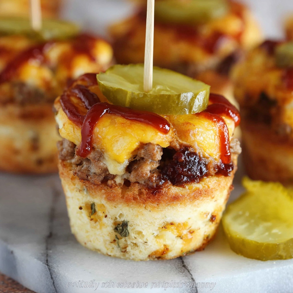 Cheeseburger Puffs Recipe - Recipe Image