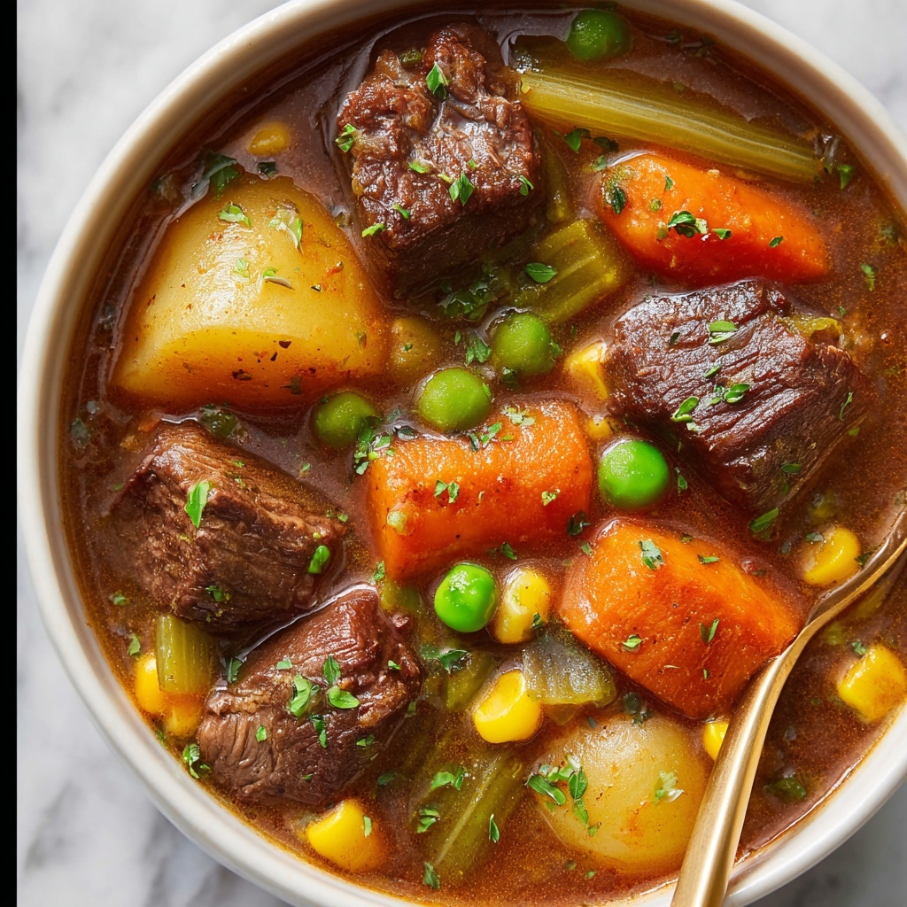 Vegetable Beef Soup Recipe - Recipe Image