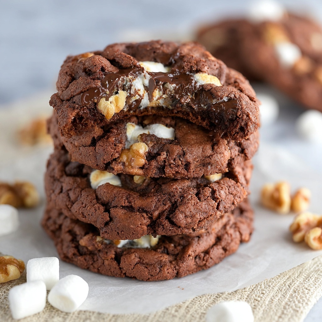 Rocky Road Cookies Recipe - Recipe Image