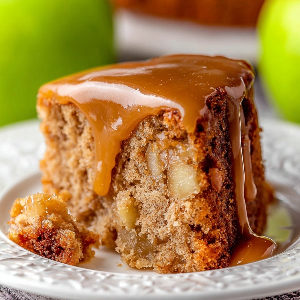 Apple Bundt Cake with Caramel Glaze Recipe - Recipe Image