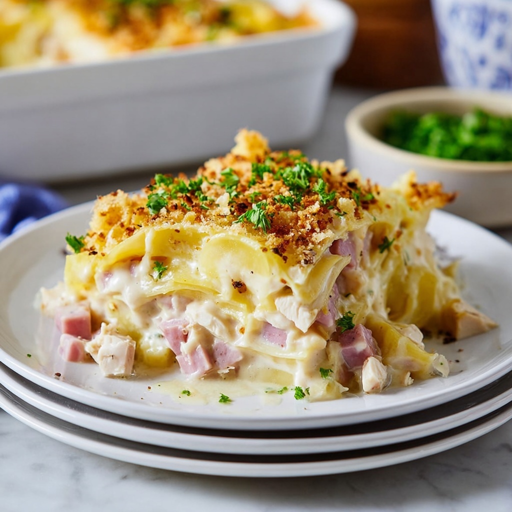 Chicken Cordon Bleu Casserole Recipe - Recipe Image
