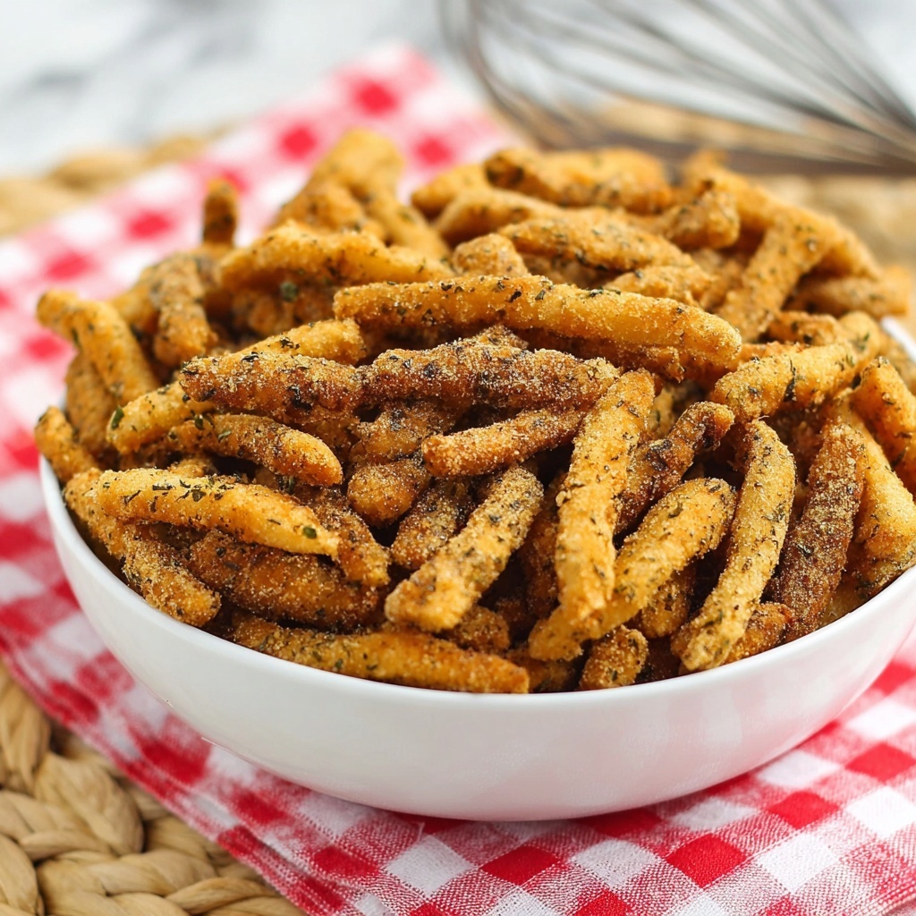 Seasoned Pretzels Recipe (Dots Pretzels Copycat) Recipe - Recipe Image