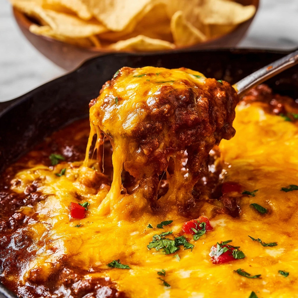 Chili Cheese Dip with Cream Cheese Recipe - Recipe Image