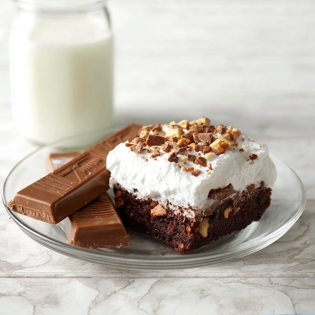 Heath Bar Poke Cake Recipe - Recipe Image