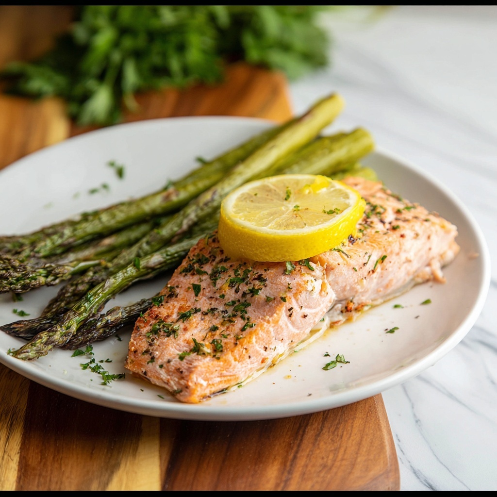 Oven Baked Salmon Recipe - Recipe Image