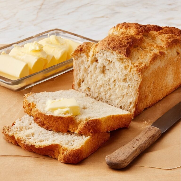 3-Ingredient Beer Bread Recipe