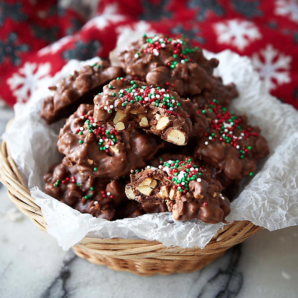 Crockpot Candy with Mixed Nuts and Chocolate Recipe - Recipe Image