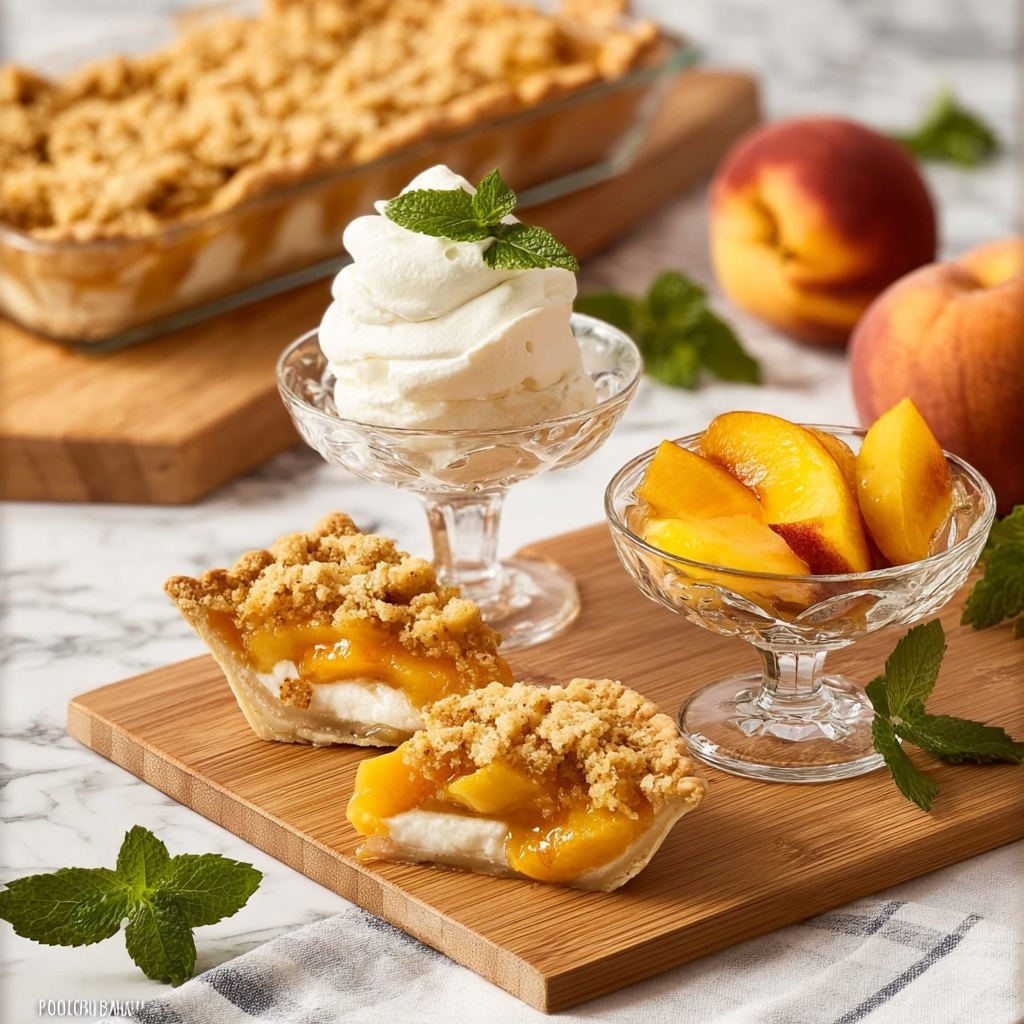 Peach Pie Bars Recipe - Recipe Image