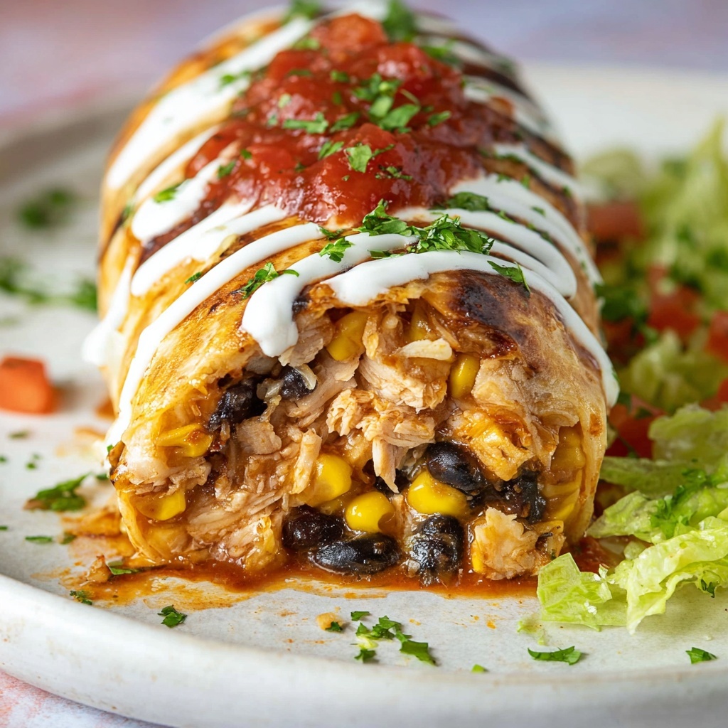 Chicken Chimichanga Recipe - Recipe Image