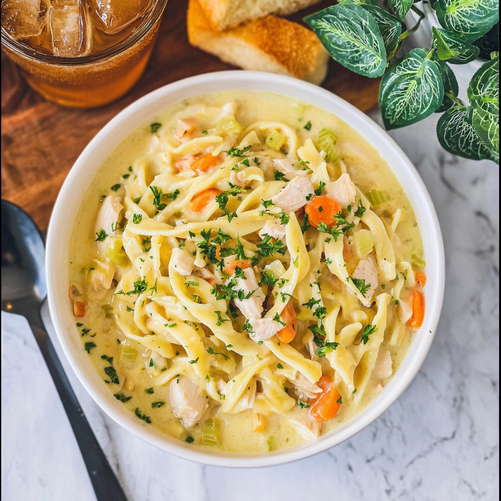 Turkey Noodle Soup Recipe - Recipe Image